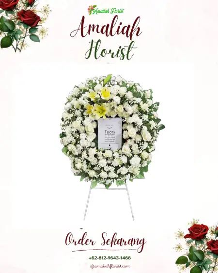 Krans Bunga Duka Sumberpetung